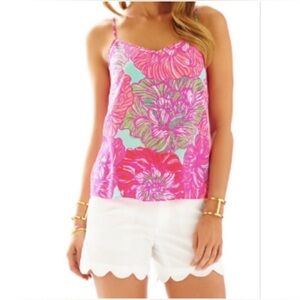 Lilly Pulitzer Dusk Tank in Worth It Print. Size M